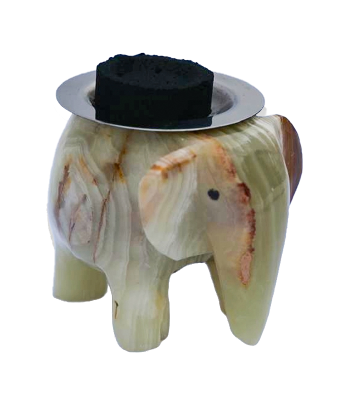Titolo di carbonio di Onyx Elephant 2 - 7x7,5 cm